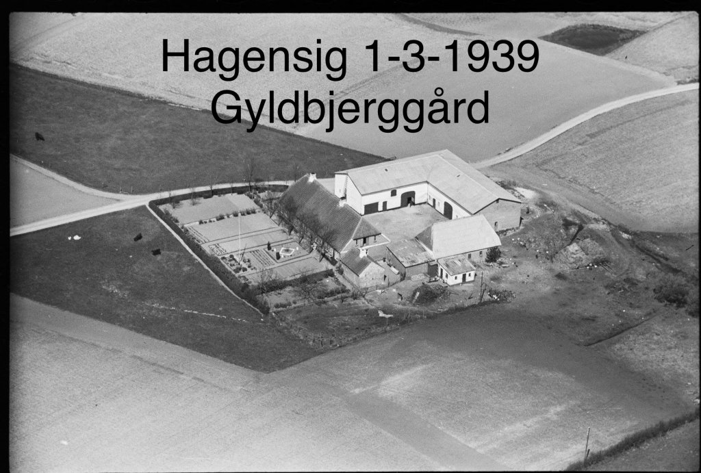 Gyldbjerggård, Hagensig 1-3 - 1939