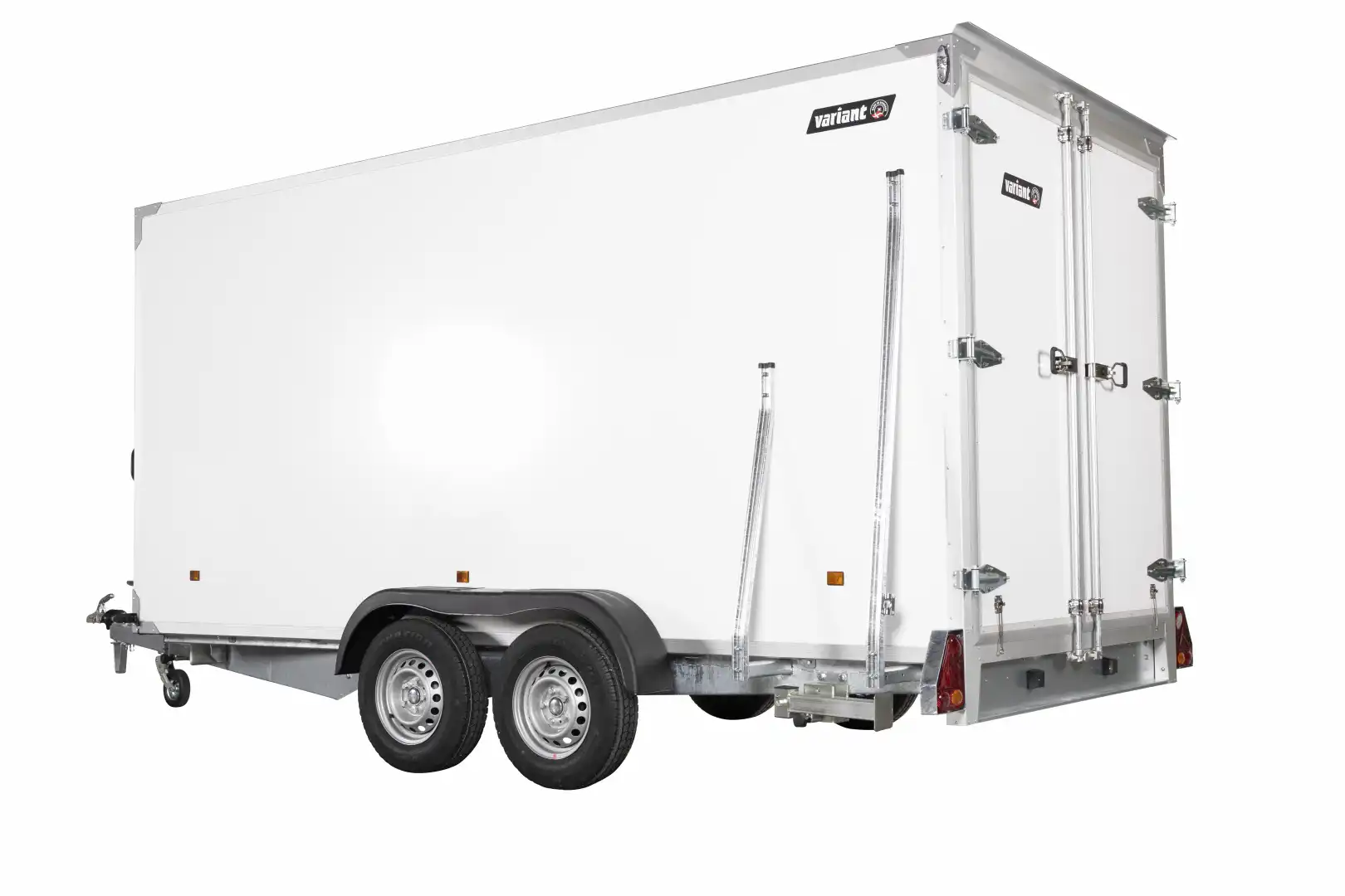 Frysetrailer ude