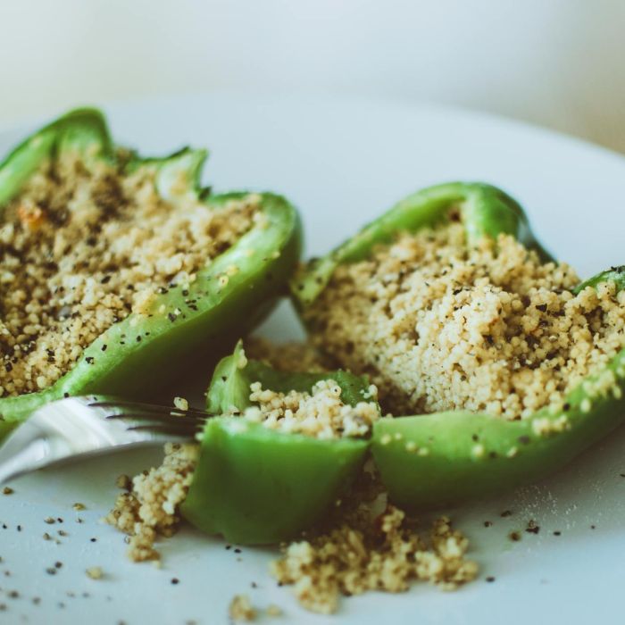 gevulde paprika met quinoa