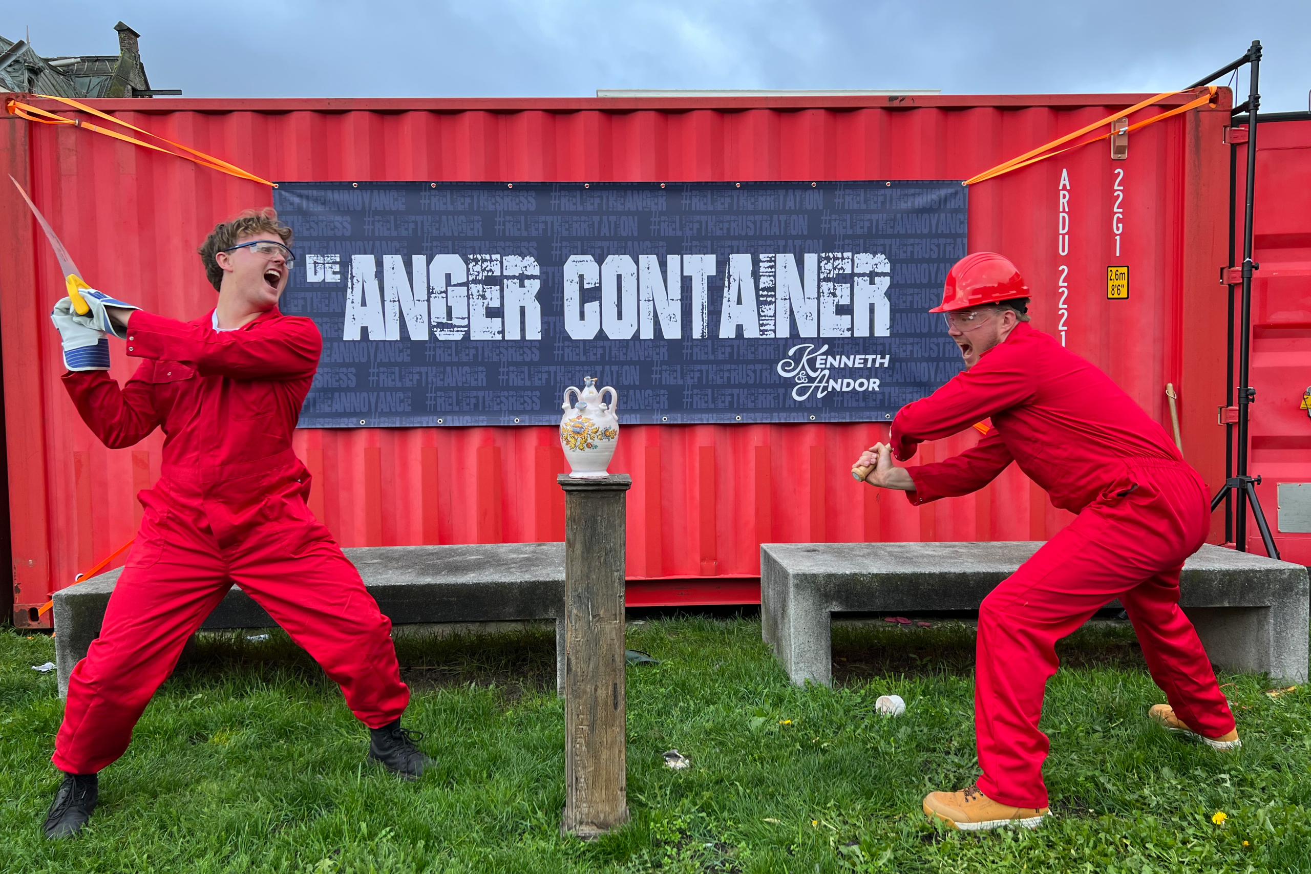 Anger container De anger-container, een concept dat wij zelf opgezet en geleverd hebben!