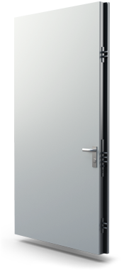 rated steel commercial security door