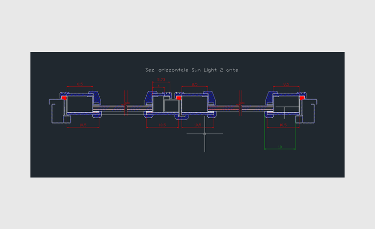 Sunlight 2 door cross section