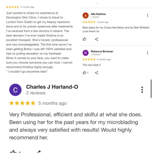 5 star reviews 