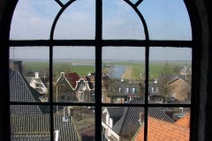 Uitzicht van uit de toren in Ilpendam