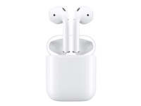 Apple AirPods med laddningsfodral - 2:a generationen (2019) - Trådlösa hörlurar med mikrofon - öronsnäckor - Bluetooth