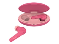 Belkin SoundForm Nano for Kids - True wireless-hörlurar med mikrofon - inuti örat - Bluetooth - rosa