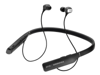 EPOS I SENNHEISER ADAPT 460T - Hörlurar med mikrofon - i örat - krage - Bluetooth - trådlös - aktiv brusreducering - svart med silver - Certifierad för Microsoft Teams