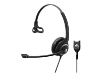 EPOS I SENNHEISER IMPACT SC 230 - 200 Series - headset - på øret - kabling - Easy Disconnect - sort, sølv, sort med sølv