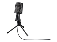 Hama MIC-USB Allround - Mikrofon - USB - sort - Skype Certified