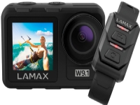 Lamax W9.1, 4K Ultra HD, 20 MP, 240 fps, Wi-Fi, 1350 mAh, 127 g