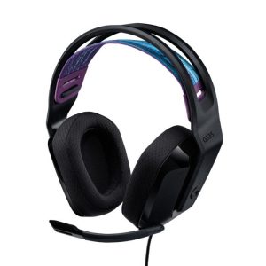 Logitech G 335 Gamingheadset med AUX-anslutning Svart