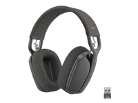 Logitech Zone Vibe 125 - Headset - full storlek - Bluetooth - trådlös - grafit
