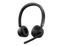 Microsoft Modern Wireless Headset - Headset - på örat - Bluetooth - trådlös - sort - kommersiel - Certifierad för Microsoft Teams