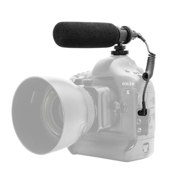 Nikabe Videomikrofon för kamera och mobil