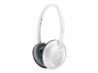 Philips Trådlösa Bluetooth®-hörlurar SHB4405WT/00, Trådlös, Samtal/musik, 9 - 22000 hz, 90 g, Headset, Vit