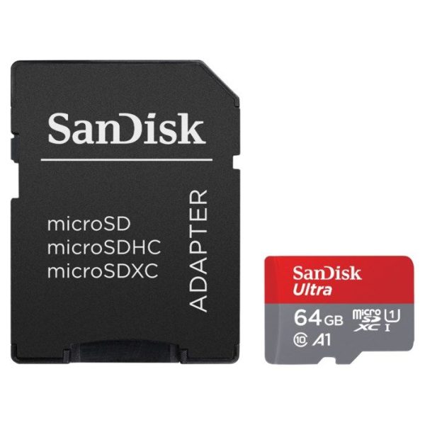 Sandisk Ultra Micro-SD-kort 64 GB