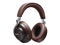 Shure Aonic 50 - Hörlurar med mikrofon - fullstorlek - Bluetooth - trådlös - aktiv brusreducering - 3,5 mm jack, USB-C - brun