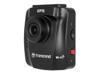 Transcend DrivePro 230Q Data Privacy - Instrumentpanelkamera - 1 080 p / 30 fps - Wi-Fi - G-Sensor