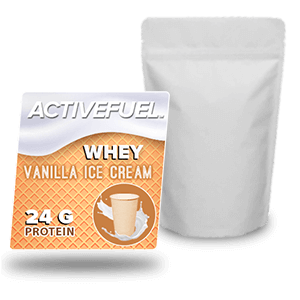 vassleprotein whey vanilla ice cream