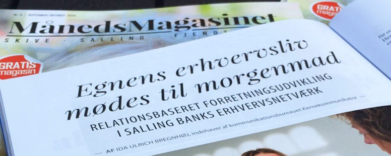 Egnens erhvervsliv mødes til morgenmad