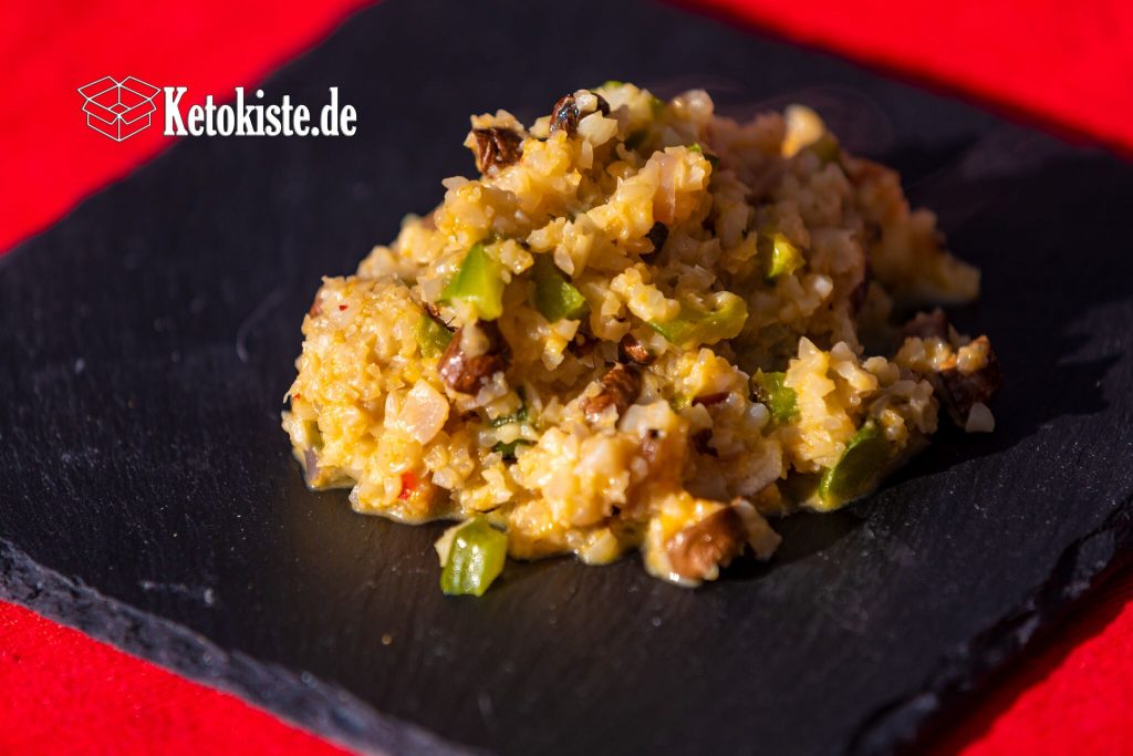 Blumenkohl“risotto“ vom Grill — Ketokiste.de - Alles rund um die ...