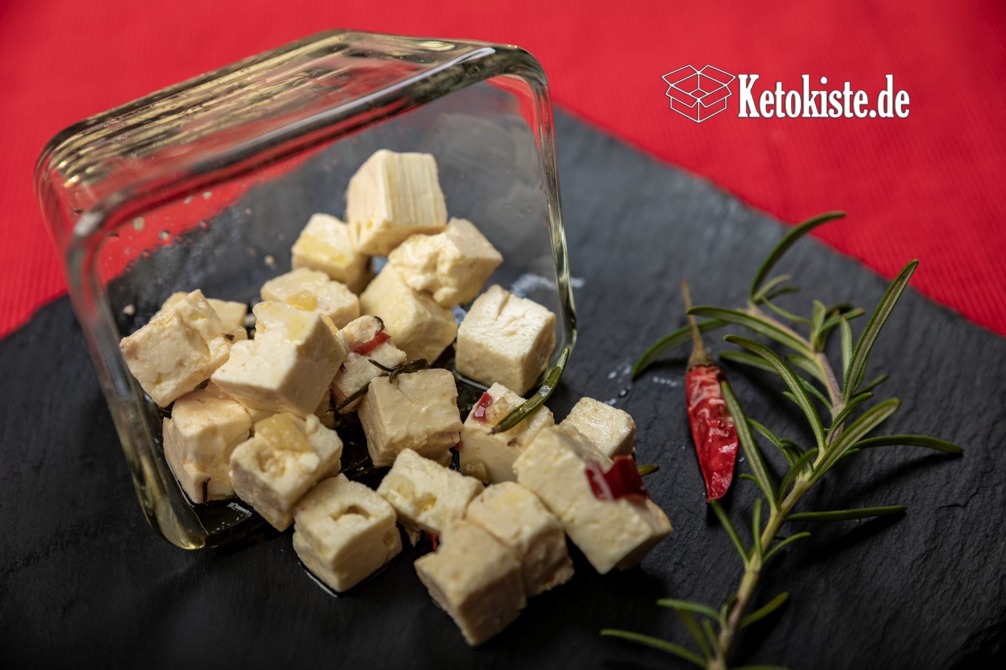 Eingelegter Feta Käse — Ketokiste.de - Alles rund um die ketogene Ernährung