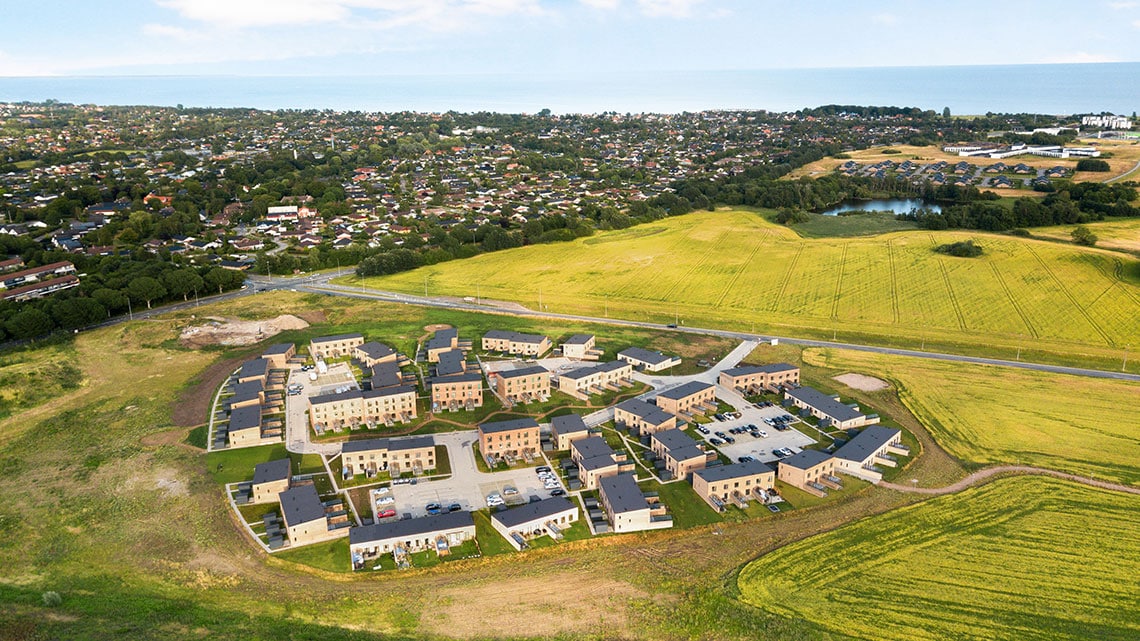 Mosegårdshaven Karlslunde - dronefoto