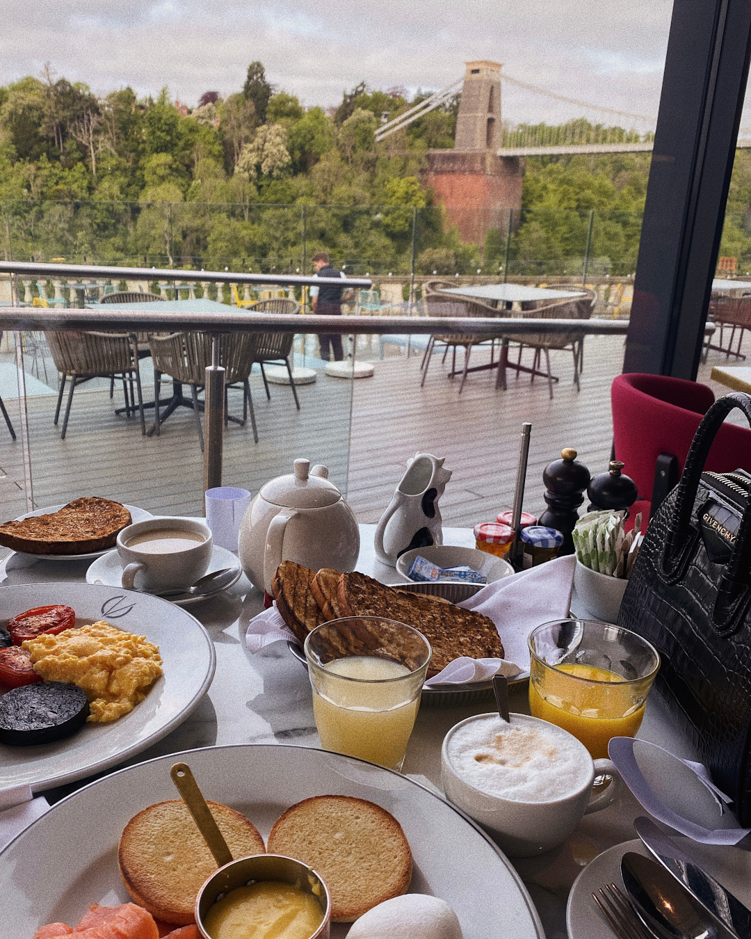 Breakfast at Avon Gorge Hotel
