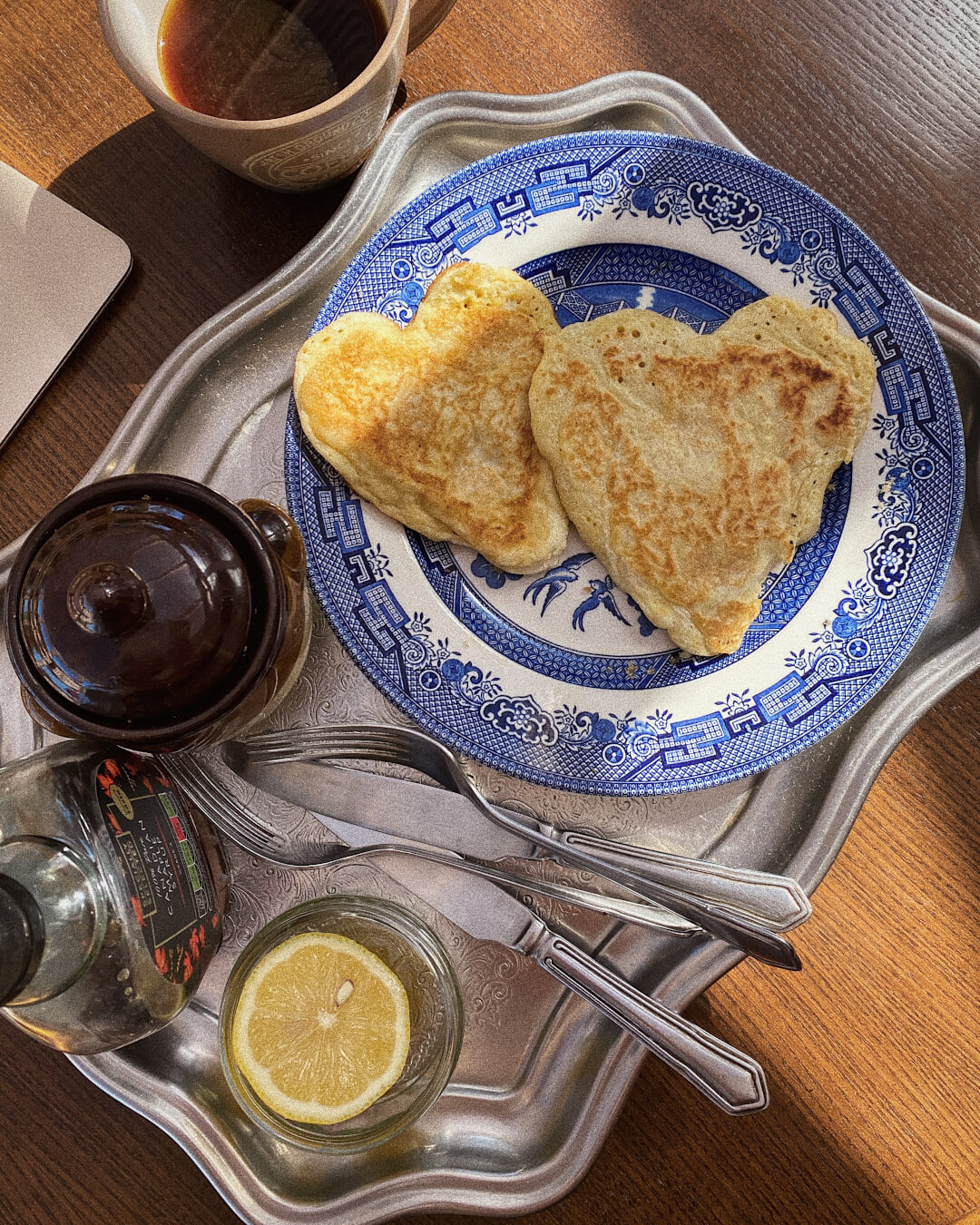 Homemade Japanese pancakes