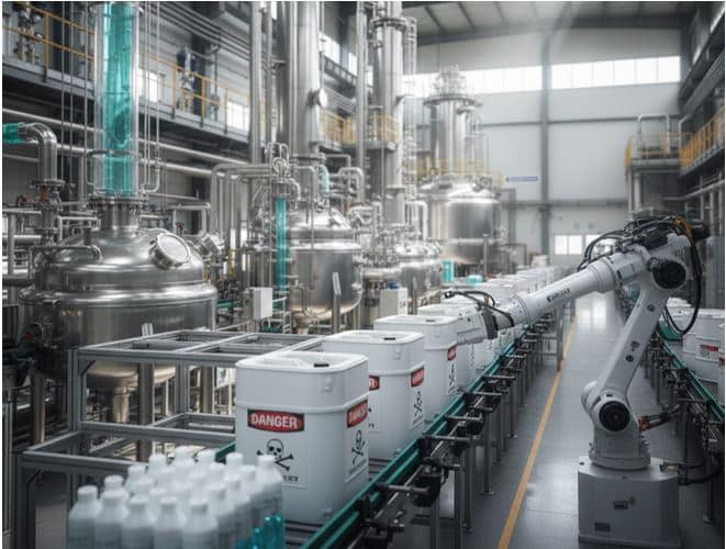 مصنع كيماويات