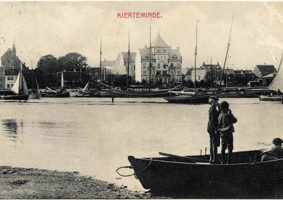 Postkort Kerteminde havnen