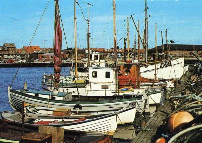 Postkort Kerteminde havnen