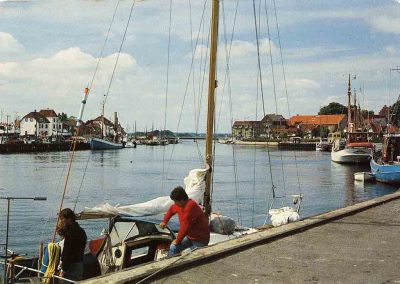 Postkort Kerteminde havnen