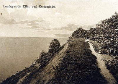Postkort Kerteminde Lundsgaard klint