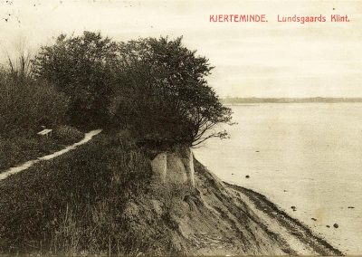 Postkort Kerteminde klinten Lundsgaards klint