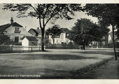 Postkort Kerteminde indkørsel klintevej