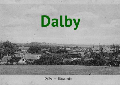Gamle postkort fra Dalby