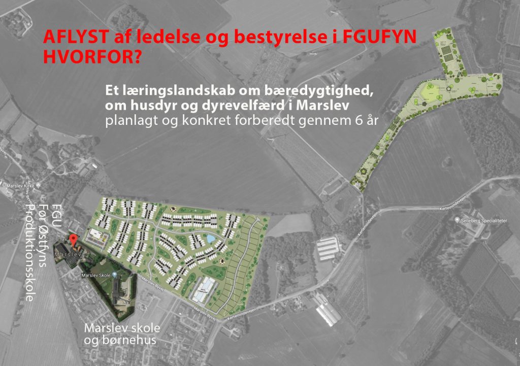 Et læringslandskab i form af en Marslev bynær landbrugs Zoo - tabt og aflyst i FGUFYN af rektor Gitte Lykkehus