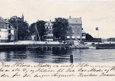Postkort fra Tornøes Hotel i Kerteminde - Sendt 20.07.906