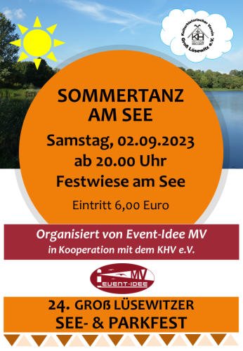 Samstag - Sommertanz am See