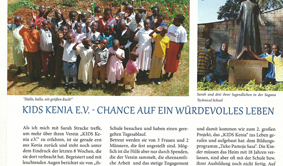 TravemÃ¼nder MÃ¶venpost: KIDS Kenia e.V. - Chance auf ein wÃ¼rdevolles Leben