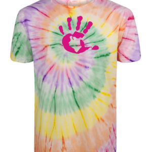 Produktbild Shirt Men unisex TIE DYE mit pinker Hand