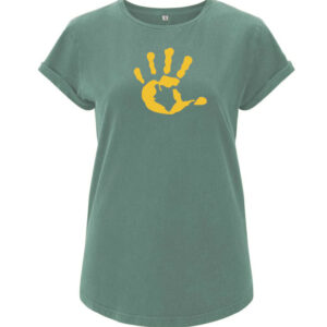 Produktbild Shirt tailliert SAGE mit senfgelbe Hand