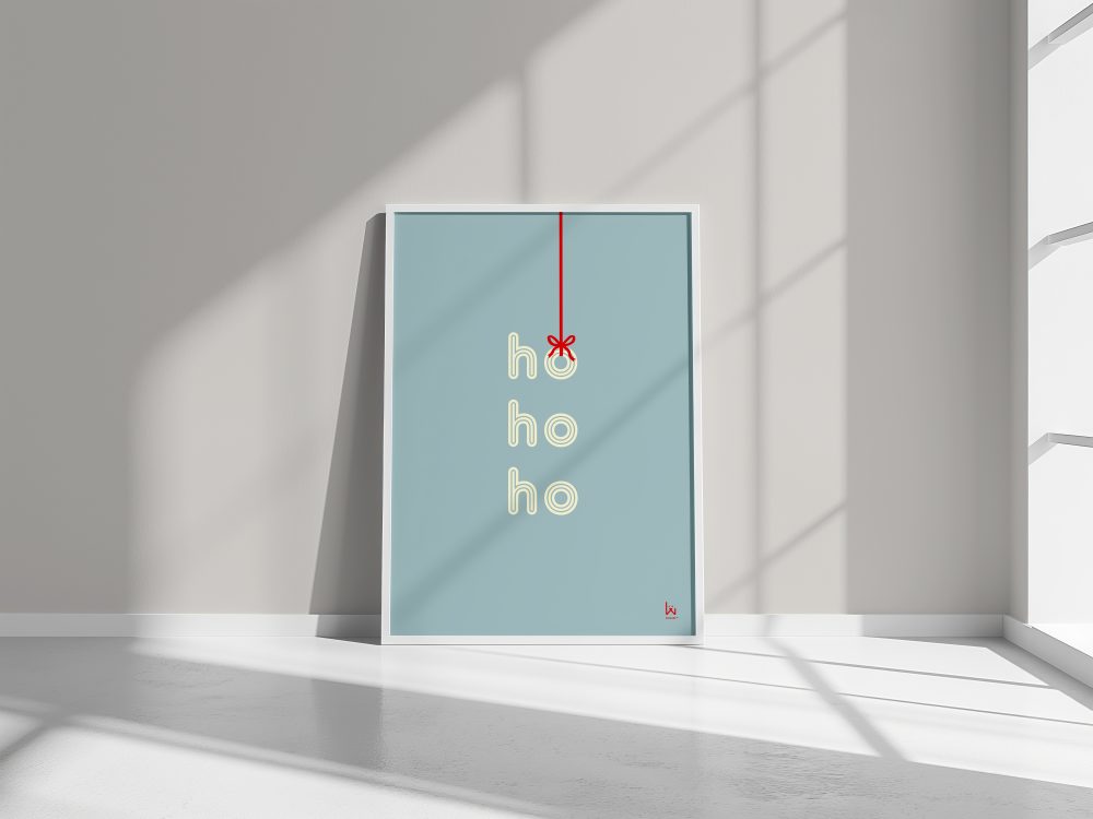 CHRISTMASWISE™ - 50x70 cm - ho ho ho - Image 2