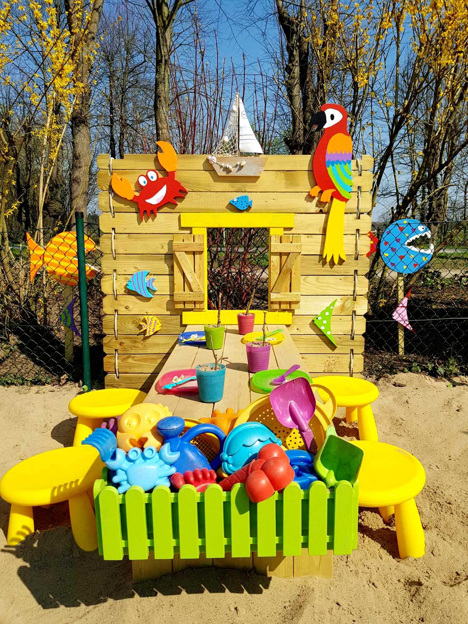 Outdoor-Spielzeug - Kita Kid Zone Kinderbetreuung