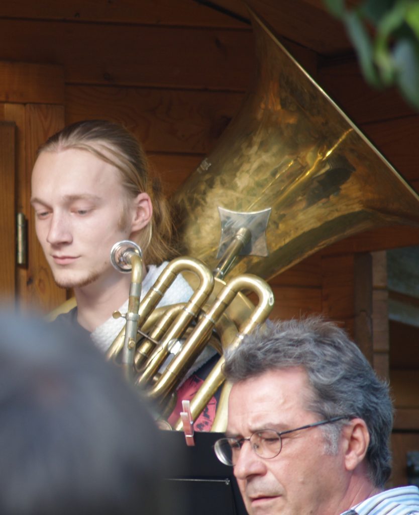 Philipp (Tuba), Gerhard (Akkordeon)