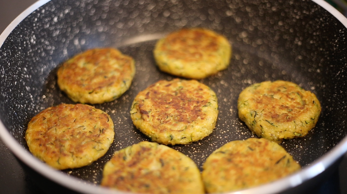 Vegan Zucchini Lentil Fritters