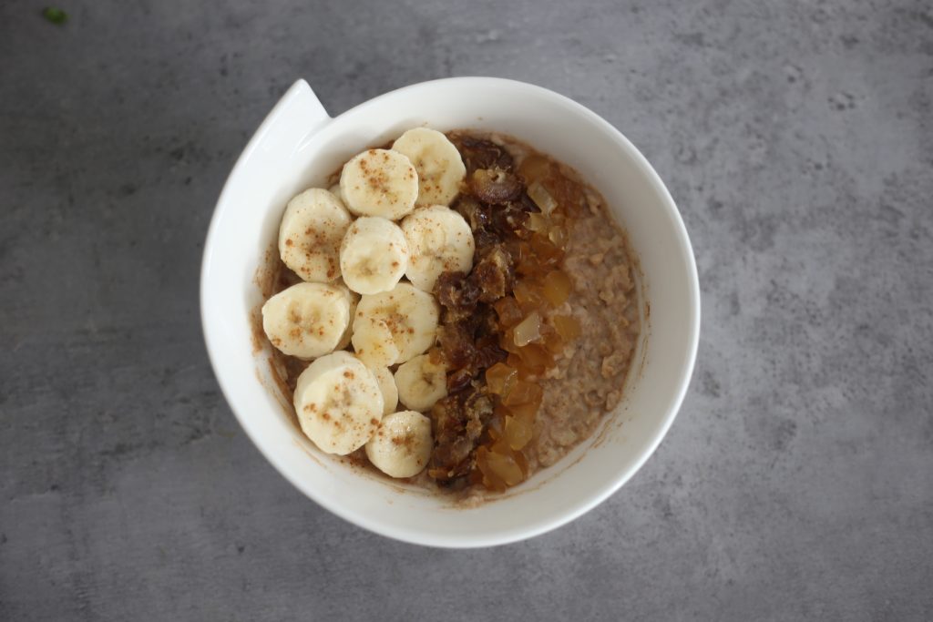 Cinnamon Ginger Oatmeal