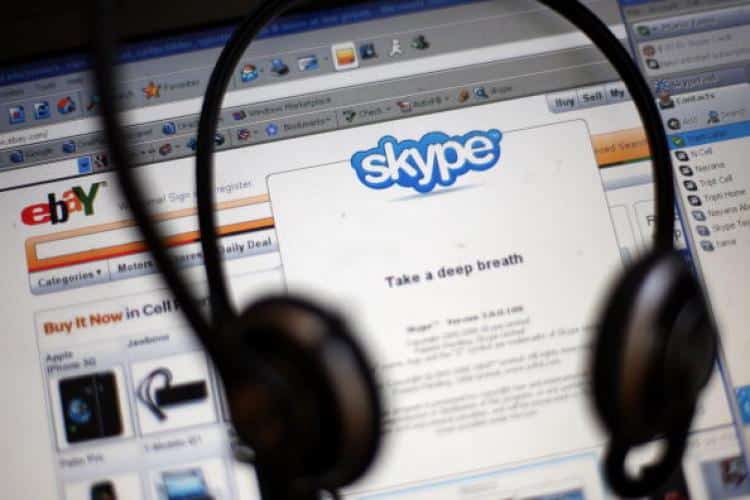 skype kina internet