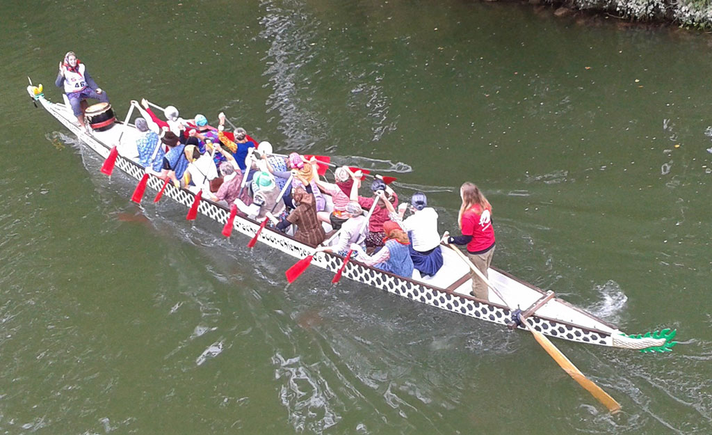 Gemeinsam im Drachenboot